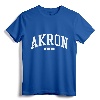 Akron Ohio OH College University Style Long Sleeve T-Shirt - Vintage Retro Akron Athletic Tee for Men, Women, and Kids