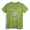 I Hate It Here Ohio State OH Funny Joke T-Shirt - Unique Apparel for Ohio Residents and Parties