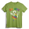 Ah Men Funny LGBT Gay Pride Jesus Rainbow Flag Christian T-Shirt - Supportive LGBTQ Christian Apparel for Men and Women