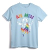 Ah Men Funny LGBT Gay Pride Jesus Rainbow Flag Christian T-Shirt - Supportive LGBTQ Christian Apparel for Men and Women