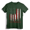Patriotic USA Flag Alabama Football Season Party T-Shirt - Exclusive Gameday Design for Football Lover Gift