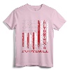 Patriotic USA Flag Alabama Football Season Party T-Shirt - Exclusive Gameday Design for Football Lover Gift