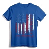 Patriotic USA Flag Alabama Football Season Party T-Shirt - Exclusive Gameday Design for Football Lover Gift