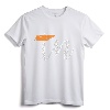 Tennessee State Flag Orange and White Home Shirt - Vintage Distressed Tee for True Tennesseans in Knoxville