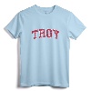Troy Alabama AL Vintage Sports Design Red Tee - Retro College University Style Athletic Shirt for Troy Residents