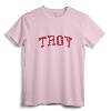Troy Alabama AL Vintage Sports Design Red Tee - Retro College University Style Athletic Shirt for Troy Residents