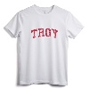 Troy Alabama AL Vintage Sports Design Red Tee - Retro College University Style Athletic Shirt for Troy Residents