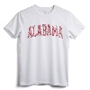 State Of Alabama Varsity Style Text Bama Pride State Flag T-Shirt - Retro Vintage Apparel for Alabama Fans and Residents
