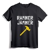 Yellow Hammer Alabama Football Rammer Jammer T-Shirt - Vintage Design in Team Colors for Sports Fans