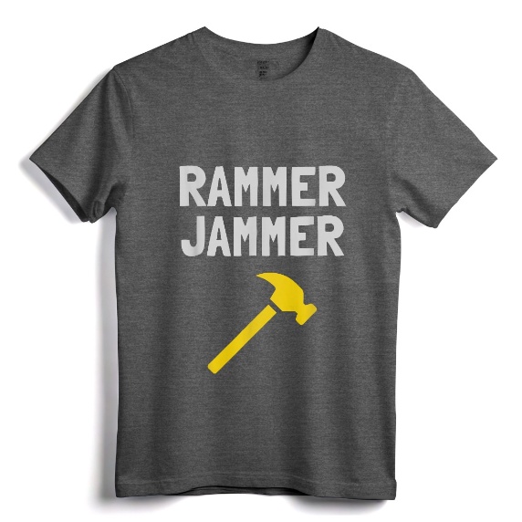 Yellow Hammer Alabama Football Rammer Jammer T-Shirt - Vintage Design in Team Colors for Sports Fans