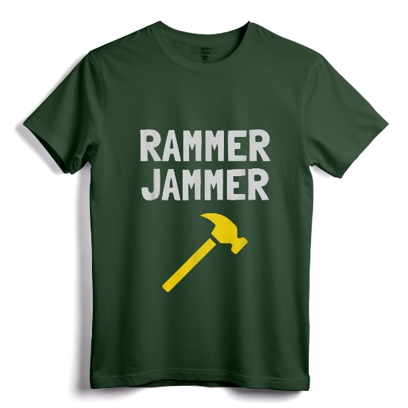 Yellow Hammer Alabama Football Rammer Jammer T-Shirt - Vintage Design in Team Colors for Sports Fans