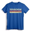 TALLADEGA AL ALABAMA Retro 80s T-Shirt - Personalized City Home Roots Tee for Men, Women, and Kids