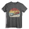 Vintage Retro Talladega Alabama T-Shirt - Funny 60s and 70s Fashion Tee for Retro Style Lovers