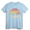 Vintage Retro Talladega Alabama T-Shirt - Funny 60s and 70s Fashion Tee for Retro Style Lovers