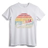 Vintage Retro Talladega Alabama T-Shirt - Funny 60s and 70s Fashion Tee for Retro Style Lovers