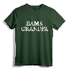 Bama Grandpa Alabama Grandfather T-Shirt - Lightweight Crimson Tide Apparel for Proud Grandfathers