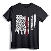 4th Of July Ohio USA US Flag States Vintage T-Shirt - Patriotic Tee for Independence Day Celebrations