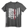 4th Of July Ohio USA US Flag States Vintage T-Shirt - Patriotic Tee for Independence Day Celebrations