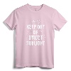 Keep Out Of Direct Sunlight Vampire T-Shirt - Dark Humor Evil Slogan Tee for Goth Grunge Emo Punk Fans