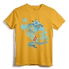 Official Disney Aladdin Genie Out of the Bottle Quote Graphic T-Shirt - Licensed Tee for Men, Women, Kids