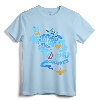 Official Disney Aladdin Genie Out of the Bottle Quote Graphic T-Shirt - Licensed Tee for Men, Women, Kids