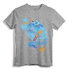 Official Disney Aladdin Genie Out of the Bottle Quote Graphic T-Shirt - Licensed Tee for Men, Women, Kids
