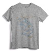 Disney Aladdin Distressed Genie Floating T-Shirt - Officially Licensed Apparel for Fans of the Genie Character