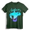Official Disney Aladdin Genie Neon Applause Sign Vintage Icon T-Shirt - Licensed Disney Apparel for Women, Men, Boys, Girls, and Toddlers