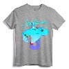 Official Disney Aladdin Genie Neon Applause Sign Vintage Icon T-Shirt - Licensed Disney Apparel for Women, Men, Boys, Girls, and Toddlers