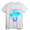 Official Disney Aladdin Genie Neon Applause Sign Vintage Icon T-Shirt - Licensed Disney Apparel for Women, Men, Boys, Girls, and Toddlers