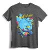Disney Aladdin Genie Retro Abstract Portrait Logo T-Shirt - Officially Licensed Disney Apparel for Fans of Aladdin and the Genie