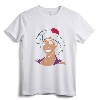 Disney Aladdin Big Smile Portrait T-Shirt - Officially Licensed Vintage Movie Apparel for Men, Women, Boys, and Girls