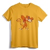 Disney Aladdin Angry Abu 90s T-Shirt - Official Disney Graphic Tee for Men, Women, Boys, and Girls