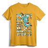 Disney Aladdin Genie POOF! 2 Wishes Gradient Text Portrait T-Shirt - Official Licensed Apparel for Fans