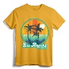 Vintage Los Angeles California Summer 90s Beach Souvenirs T-Shirt - Retro Palm Trees Surfboard Design for Men, Women, Kids - Lightweight Beach Vibes Tee