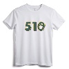 Men's 510 The Bay Area Oakland Baseball T-Shirt - Represent East Bay Area Pride with Hometown Love Tee
