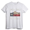 Don't California My Texas Alamo Lone Star State Flag T-Shirt - Proud Texan Apparel with Texas Flag Alamo Design