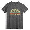 Retro The Alamo San Antonio Texas Lone Star State Tee - Vintage Landmark Travel T-shirt for Texas Lovers
