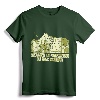 There's No Basement in the Alamo T-Shirt - Classic Fit Lightweight Tee with Unique History Movie Quote