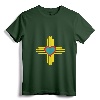 Zia Symbol New Mexico Flag Shirt - New Mexican Pride Gift Tank Top for Men and Women, Show New Mexico Love with Land of Enchantment Design