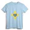 Zia Symbol New Mexico Flag Shirt - New Mexican Pride Gift Tank Top for Men and Women, Show New Mexico Love with Land of Enchantment Design