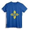 Zia Symbol New Mexico Flag Shirt - New Mexican Pride Gift Tank Top for Men and Women, Show New Mexico Love with Land of Enchantment Design