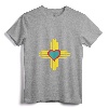 Zia Symbol New Mexico Flag Shirt - New Mexican Pride Gift Tank Top for Men and Women, Show New Mexico Love with Land of Enchantment Design