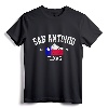 Vintage San Antonio The Alamo Texas Flag T-Shirt - Classic Design for Texas Pride and Alamo Memorabilia