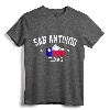 Vintage San Antonio The Alamo Texas Flag T-Shirt - Classic Design for Texas Pride and Alamo Memorabilia