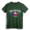 Vintage San Antonio The Alamo Texas Flag T-Shirt - Classic Design for Texas Pride and Alamo Memorabilia