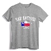 Vintage San Antonio The Alamo Texas Flag T-Shirt - Classic Design for Texas Pride and Alamo Memorabilia