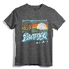 Branson Missouri Vintage 80s Style Retro Distressed T-Shirt - Souvenir Tee for Outdoor Lovers and Tourists