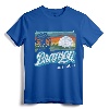Branson Missouri Vintage 80s Style Retro Distressed T-Shirt - Souvenir Tee for Outdoor Lovers and Tourists