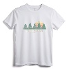 Branson MO Vintage Throwback Tee Retro 70s Design T-Shirt - Unique Sunset Pine Trees Graphic Tee for Men, Women, and Kids